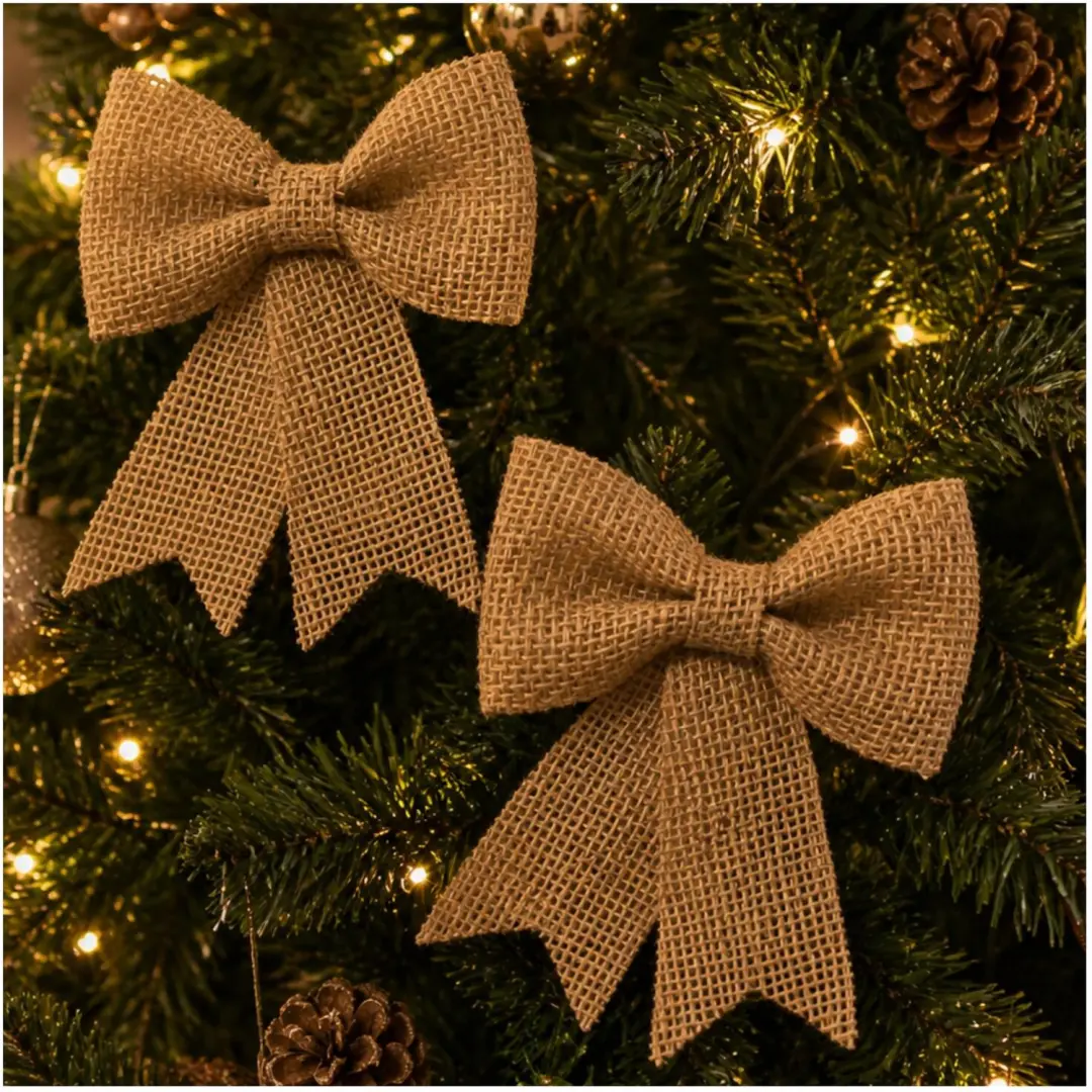 Decoris Kerst decoratie strikjes