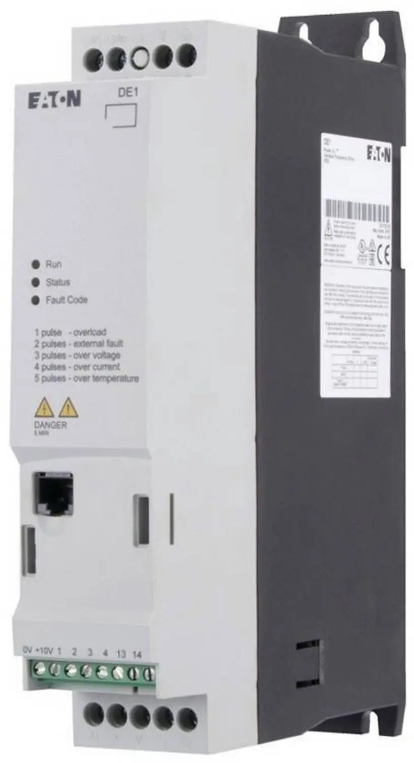 Eaton DE1-343D6FN-N20N AC-toerentalregelaar 3.6A - afbeelding 2 van 2