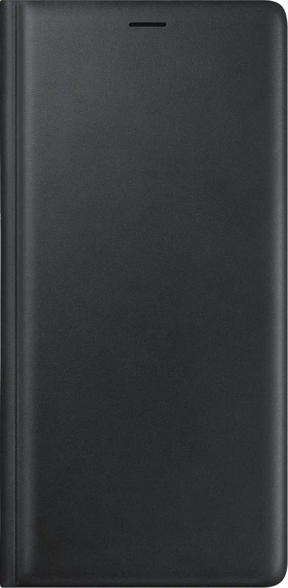 Samsung N960F39520903 Lederen Wallet Cover - Zwart