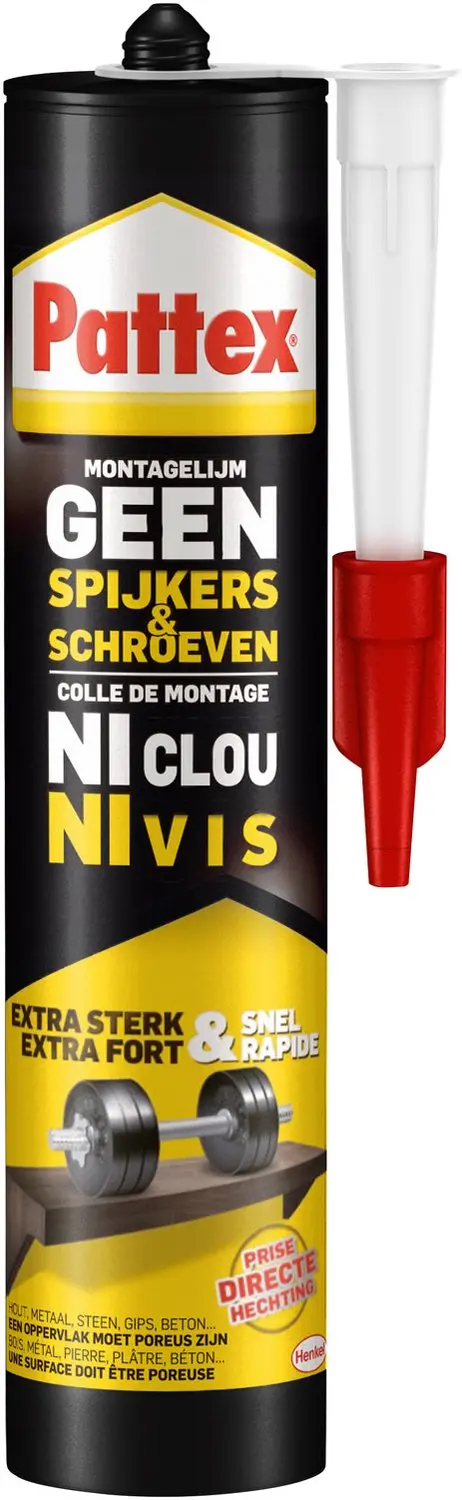 Pattex Geen Spijkers & Schroeven Original 400gr