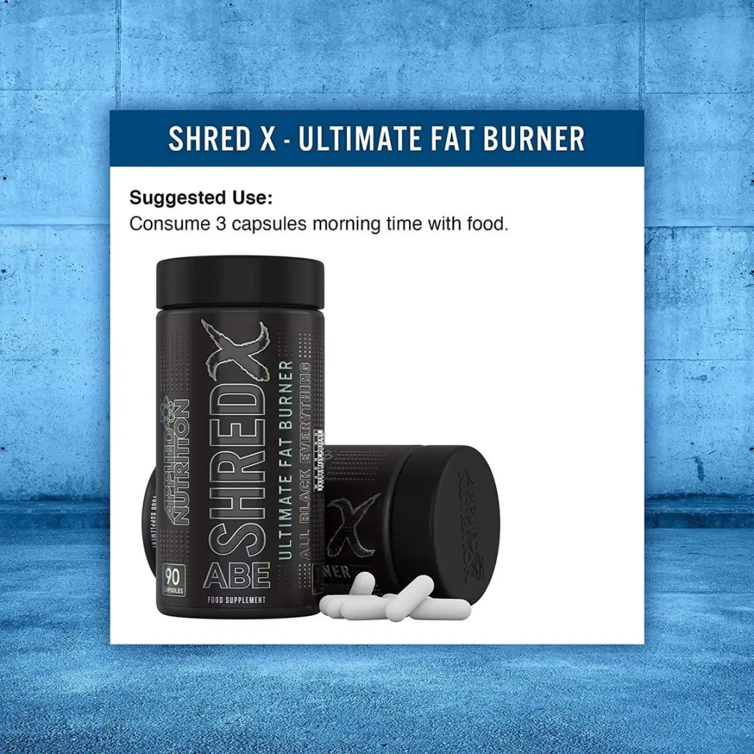 Applied Nutrition Shred X Fat Burner 90 Capsules - afbeelding 5 van 6