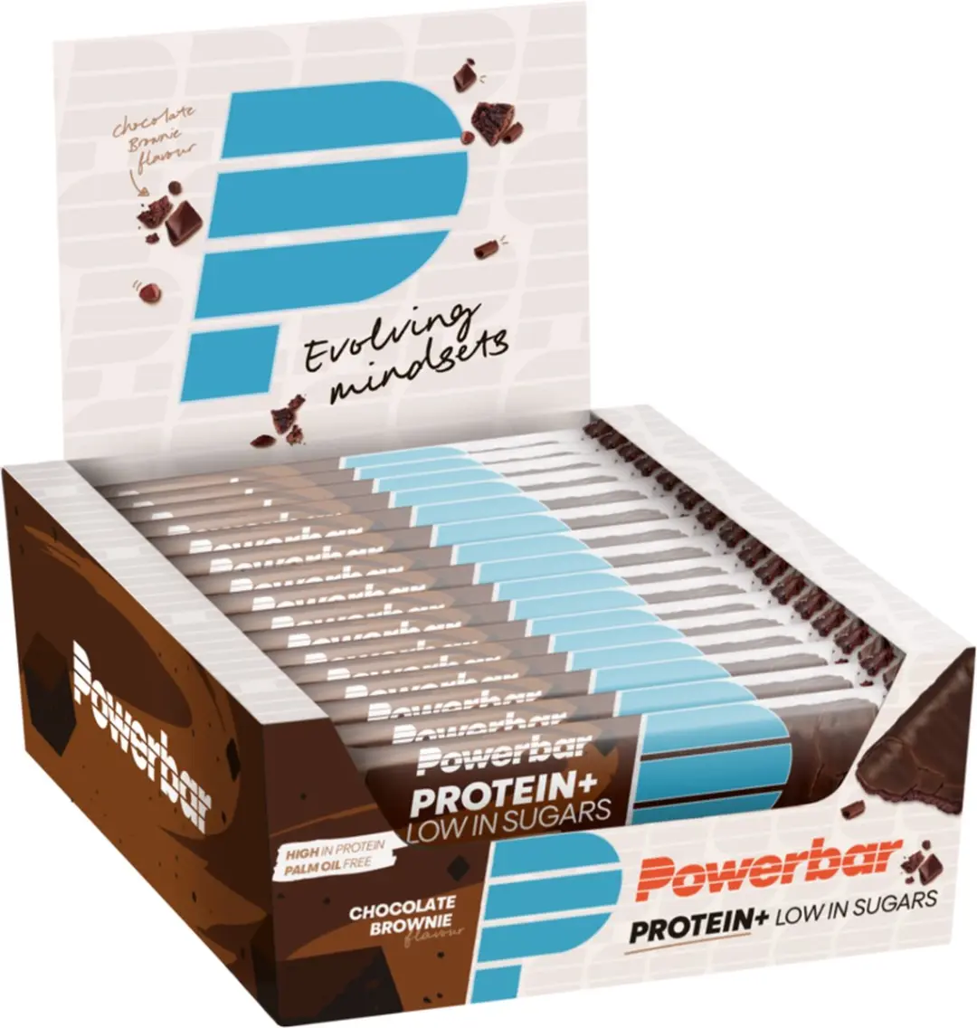 PowerBar Protein Plus Bar Chocolade Brownie - 16 Stuks - afbeelding 2 van 3