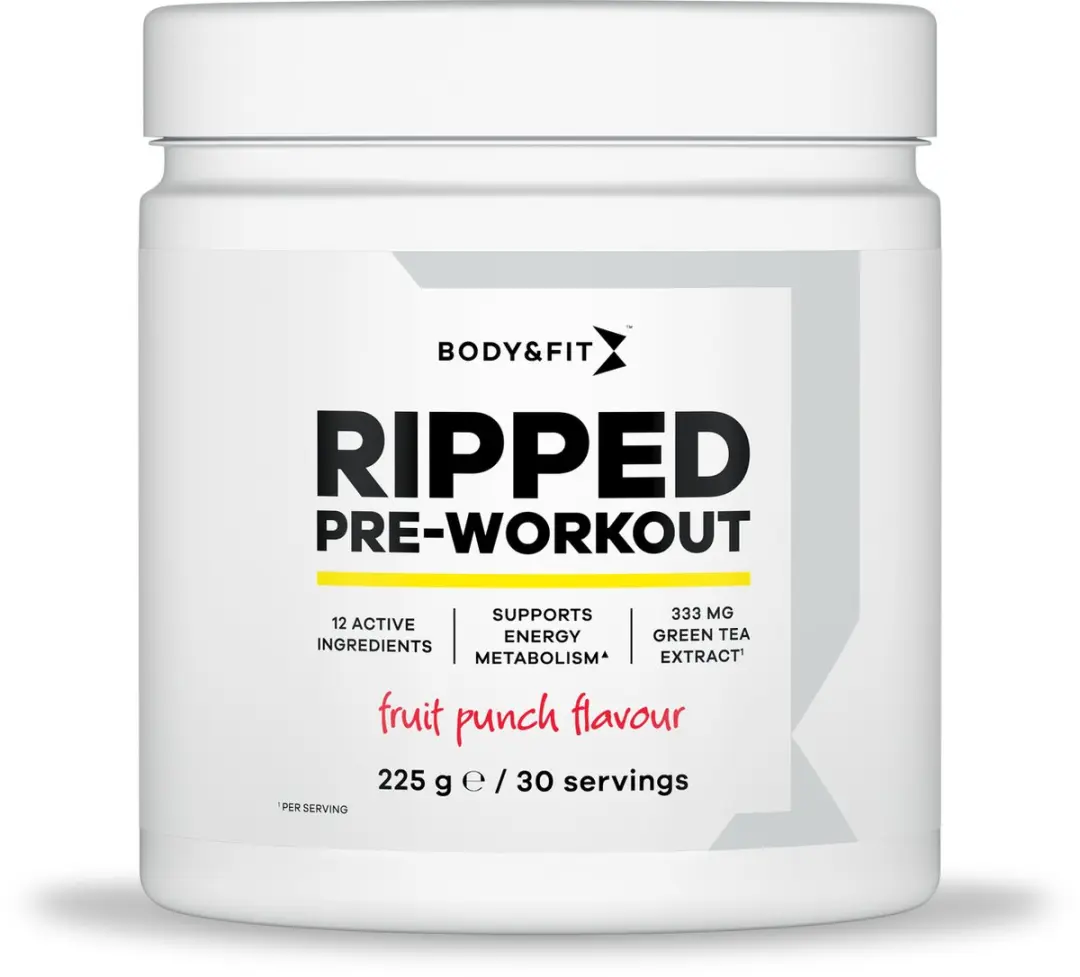 Body & Fit Ripped Pre-Workout 225g