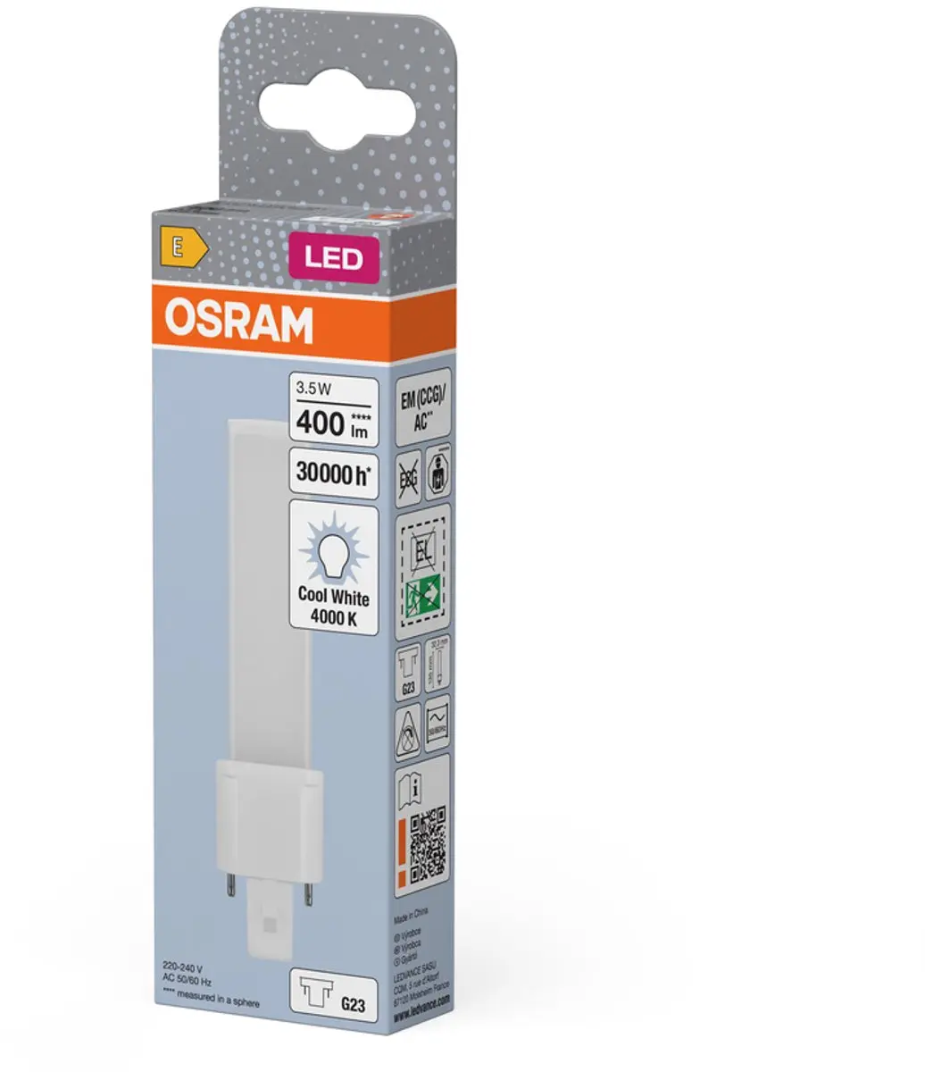 Osram Homelighting LED G23 3.5W Neutraalwit - afbeelding 4 van 6