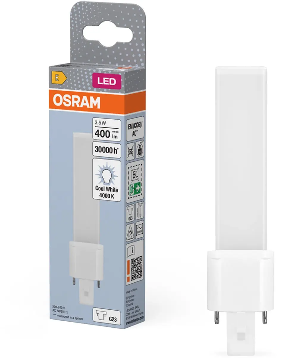 Osram Homelighting LED G23 3.5W Neutraalwit - afbeelding 3 van 6