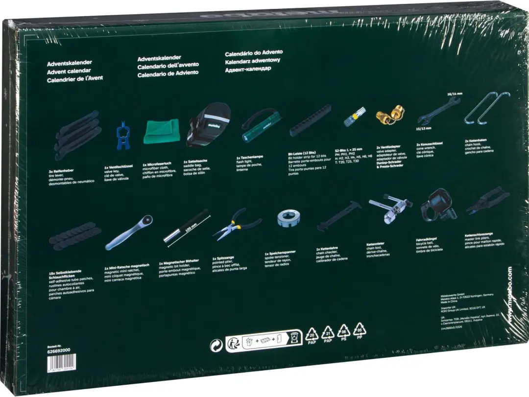Metabo Adventskalender Gereedschap 2026 - afbeelding 2 van 2
