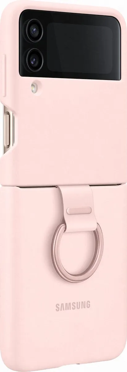 Samsung Siliconen Cover Galaxy Z Flip4 - Roze - EF-PF721TPEGWW