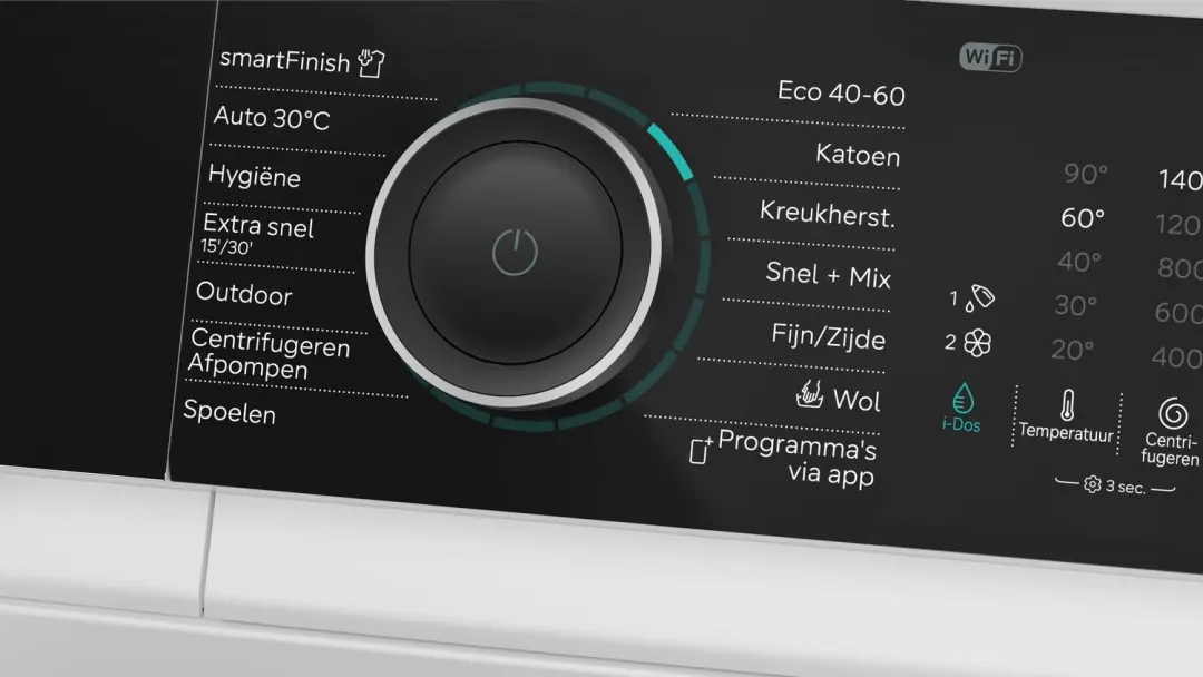 Siemens iQ500 WG54N2A5NL Wasmachine 10kg Wit - afbeelding 6 van 6