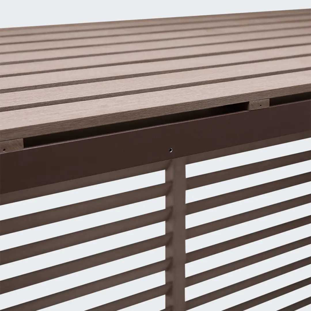 Evolar WPC Airco Omkasting Walnut Grey L - afbeelding 3 van 6