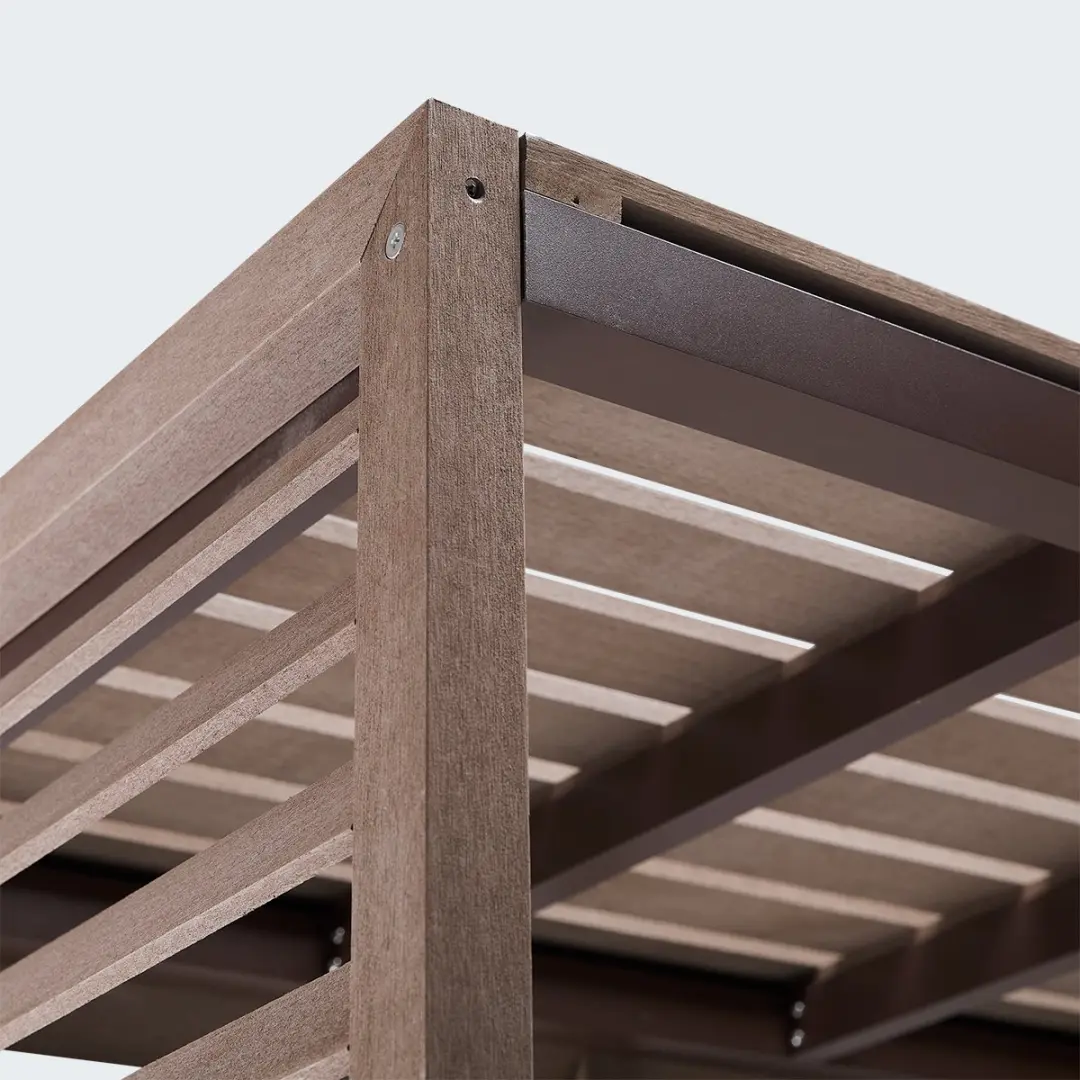 Evolar WPC Airco Omkasting Walnut Grey L - afbeelding 4 van 6