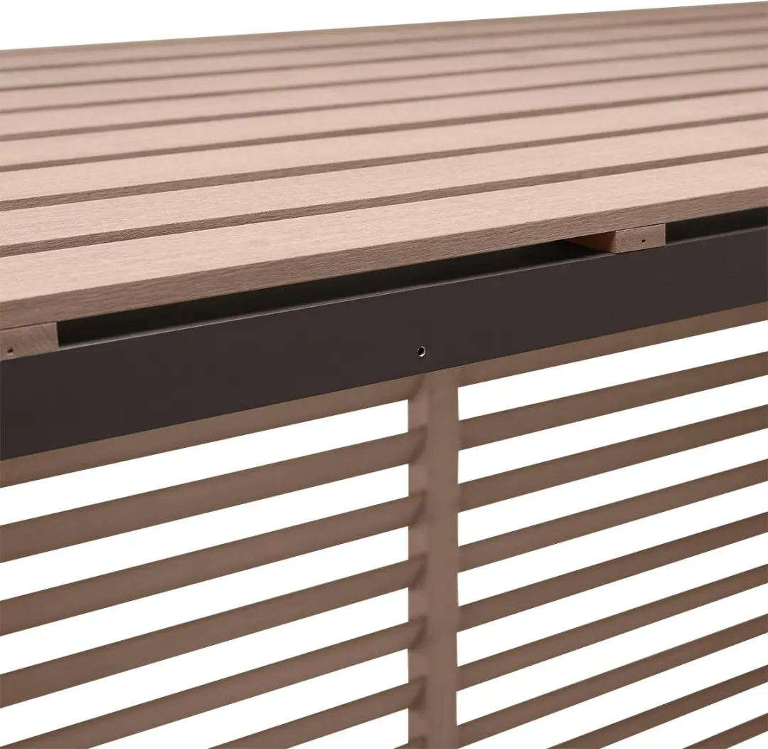 Evolar WPC Airco Omkasting Tropical Teak Small - afbeelding 3 van 6