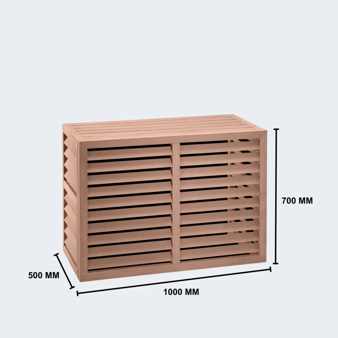 Evolar WPC Airco Omkasting Tropical Teak Small - afbeelding 5 van 6