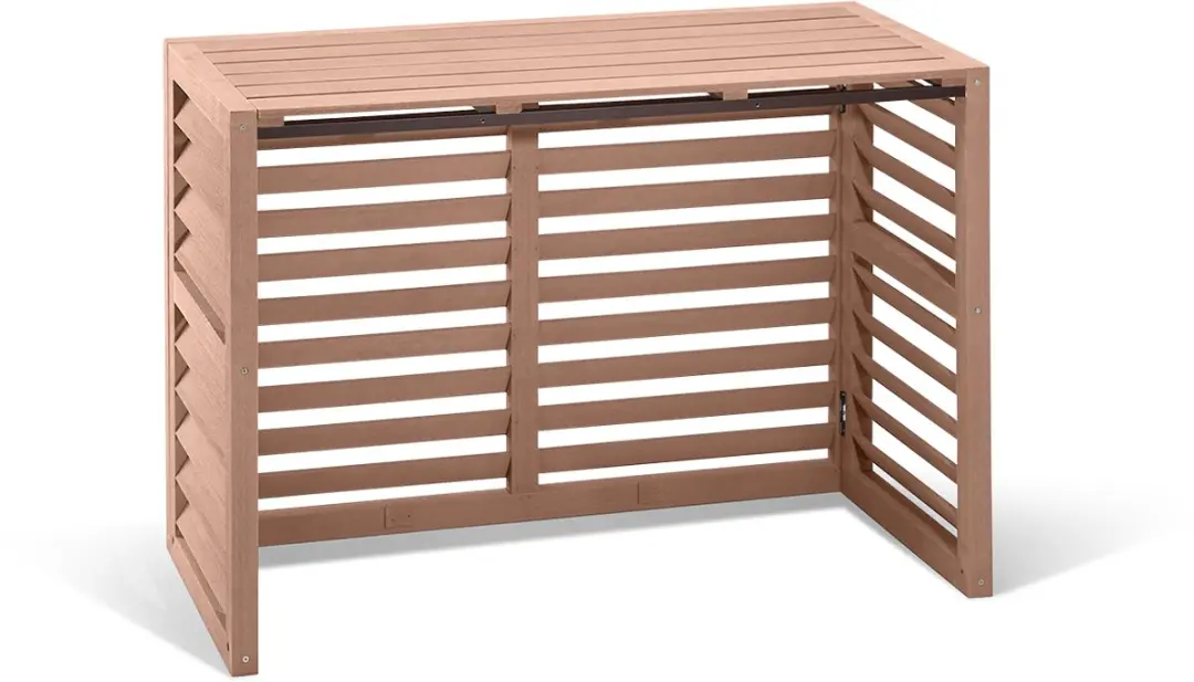 Evolar WPC Airco Omkasting Tropical Teak Small - afbeelding 2 van 6