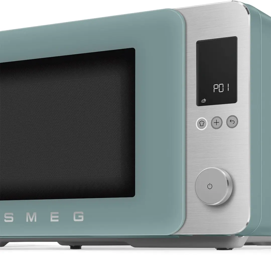 Smeg MOC02EGMEU Combi-Magnetron - 27L - Mat Emerald Green - afbeelding 3 van 6