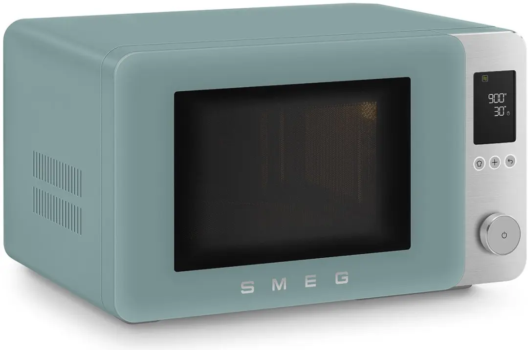 Smeg MOC02EGMEU Combi-Magnetron - 27L - Mat Emerald Green - afbeelding 2 van 6