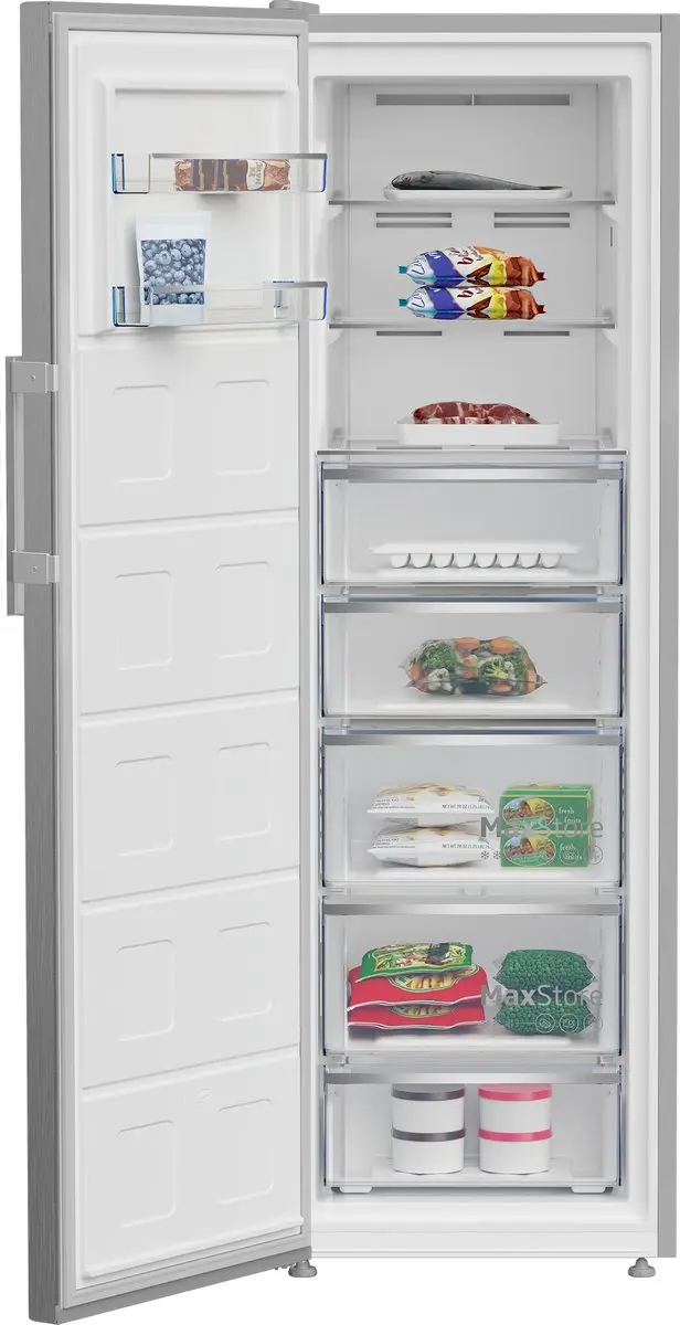 Beko B7RMFNE315XP Vrieskast 286L - Nofrost - RVS - afbeelding 3 van 4