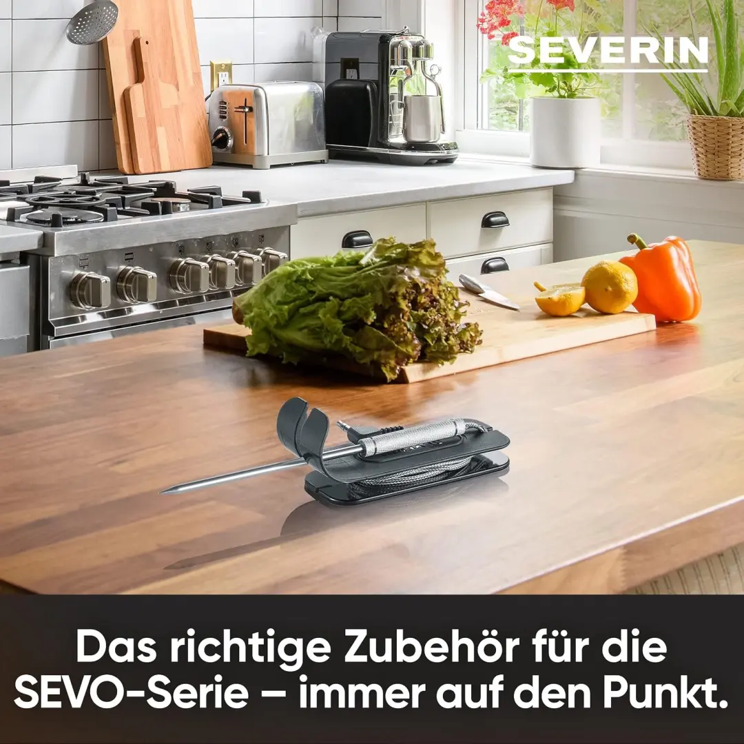 Severin ZB8126 Kernthermometer - Zwart - afbeelding 2 van 6
