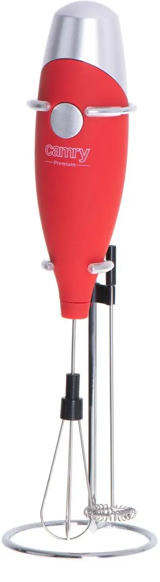 Camry CR 4501 Melkopschuimer - Rood - afbeelding 2 van 6
