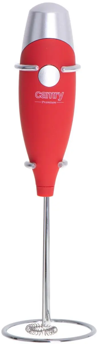 Camry CR 4501 Melkopschuimer - Rood - afbeelding 3 van 6
