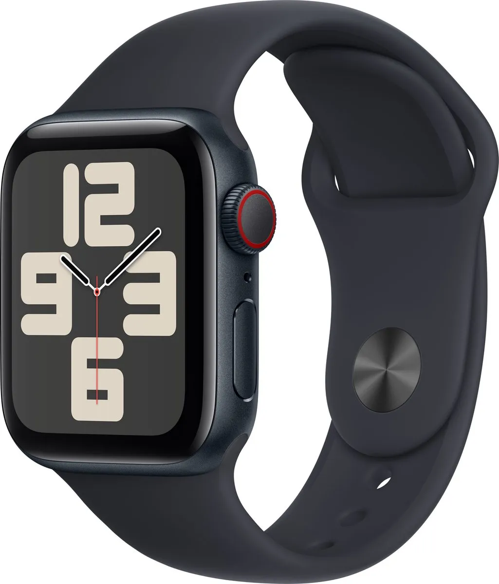 Apple Watch SE 2023 GPS + Cellular 40mm - Midnight - S/M - afbeelding 2 van 6