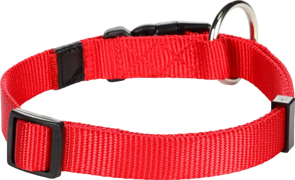 Flamingo Ziggi Halsband - Rood M 40-55cm