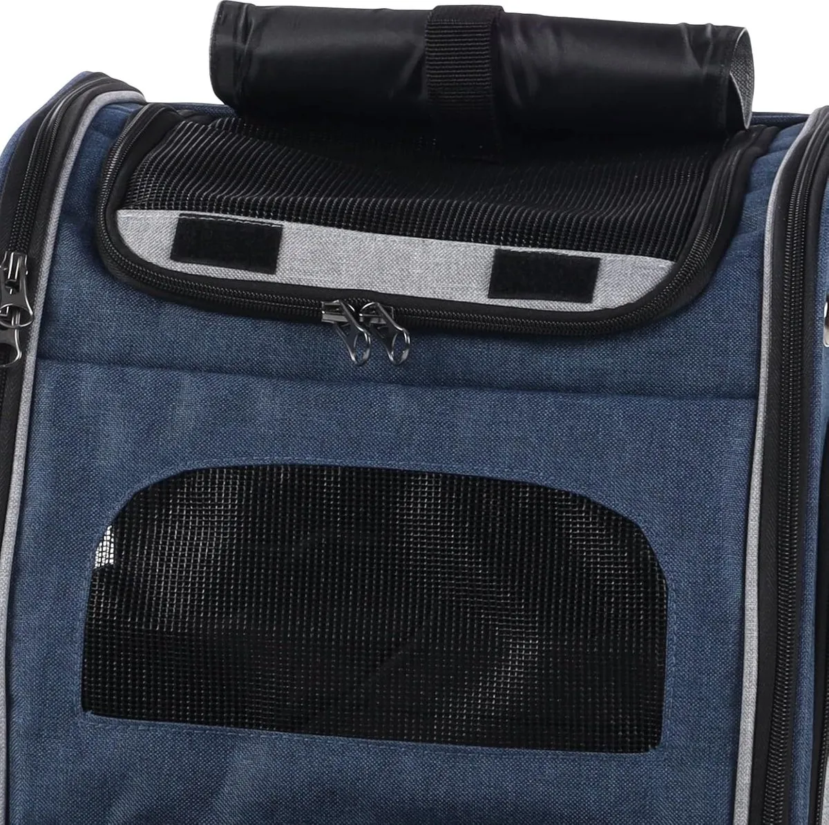 Flamingo Manfred Blauwe Hondenrugzak 31x33x43cm