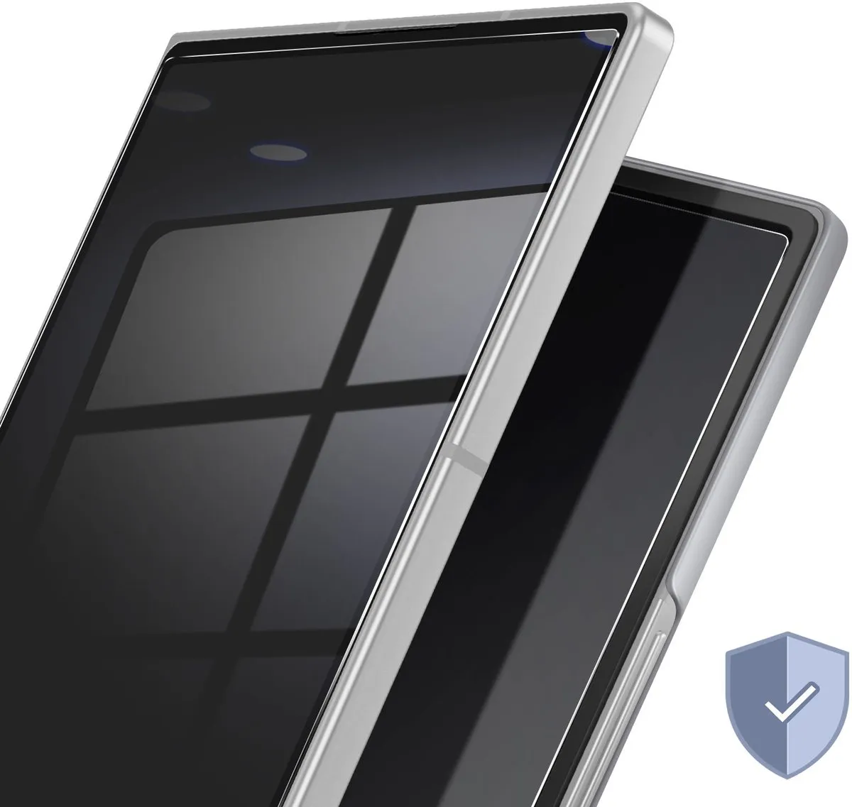 Samsung Galaxy Z Fold 7 Hoesje - Silicone Grijs - MPN 8806097469216 - afbeelding 6 van 6