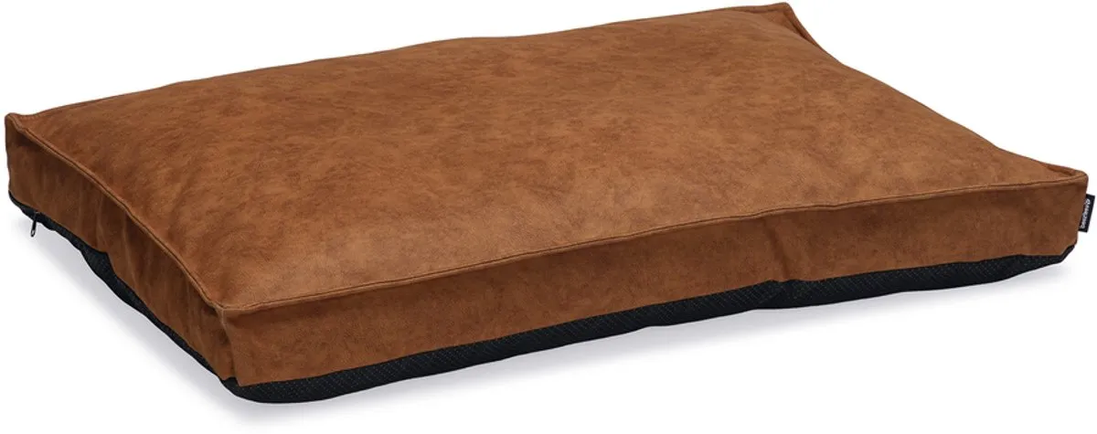 Beeztees Lua Orthopedisch Hondenkussen Cognac - 100x70x9cm