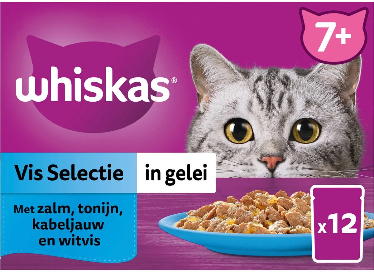 Whiskas 7+ Selectie in Geleie