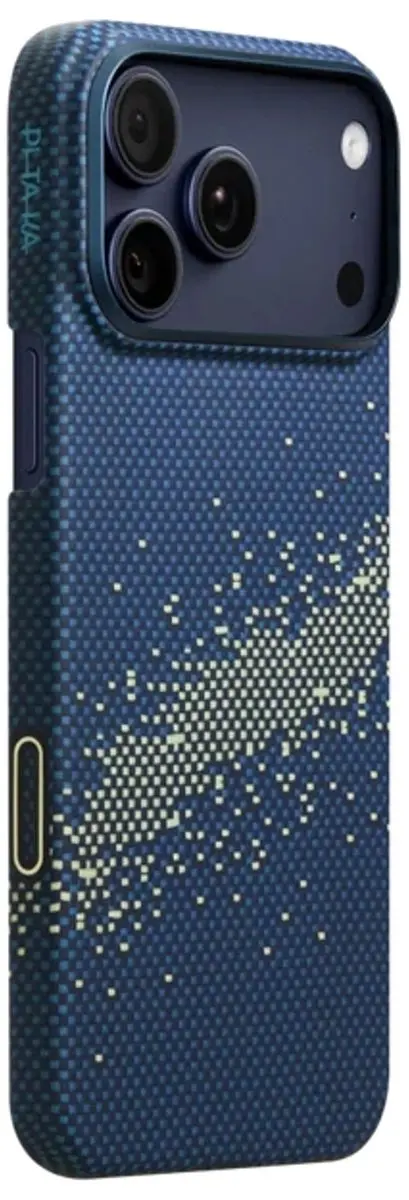 Pitaka Edge Case iPhone 17 Pro KI1705MP - Blauw - afbeelding 2 van 6