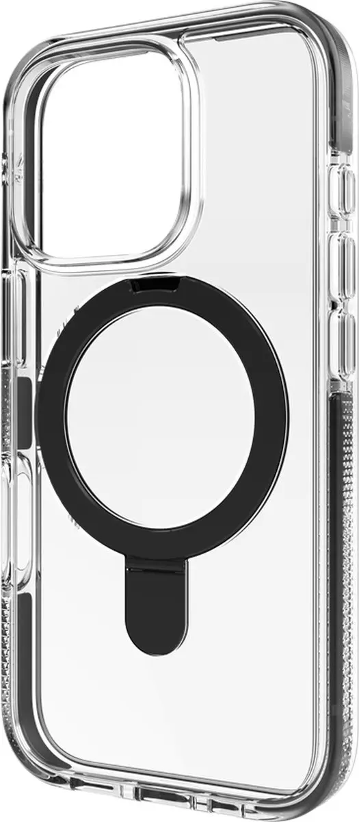 ZAGG Santa Cruz Snap iPhone 15 Pro Hoes - Zwart/Transparant - afbeelding 2 van 4