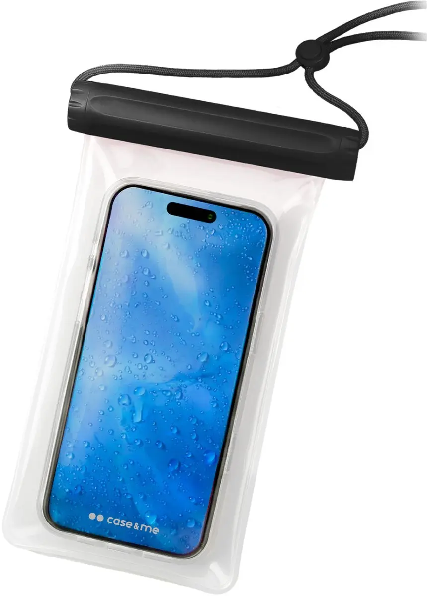 SBS CMWATERTRANSPARK mobiele telefoon behuizingen 18,3 cm (7.2") Buidelzak Zwart