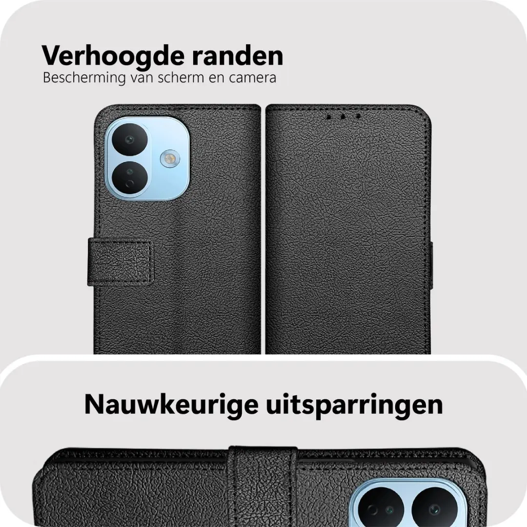 Just in Case MXM2972CW1 Hoesje - Xiaomi Redmi Note 17 Pro - Zwart - afbeelding 3 van 6