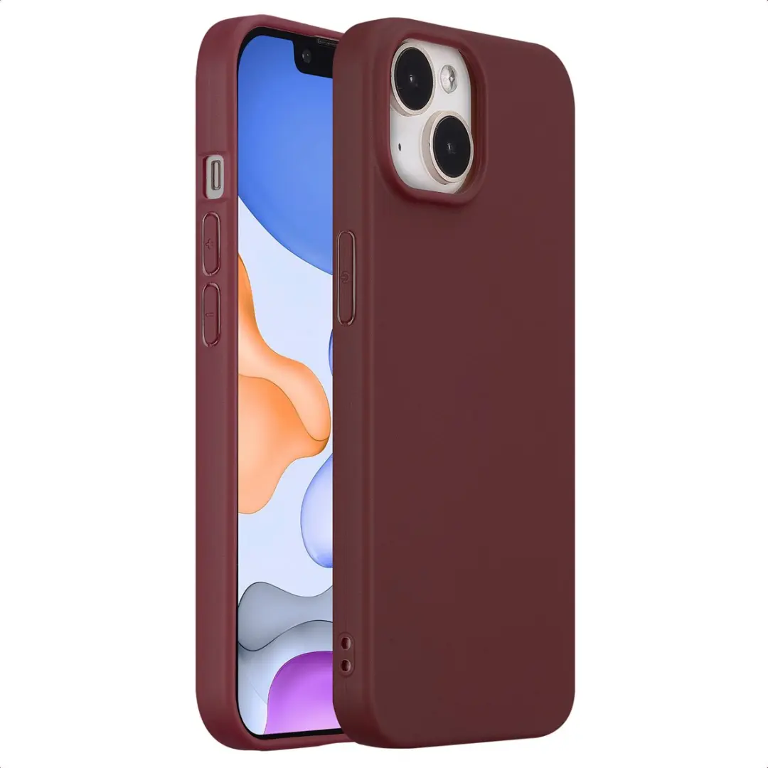 Imoshion Color Backcover iPhone 15 Wine Red