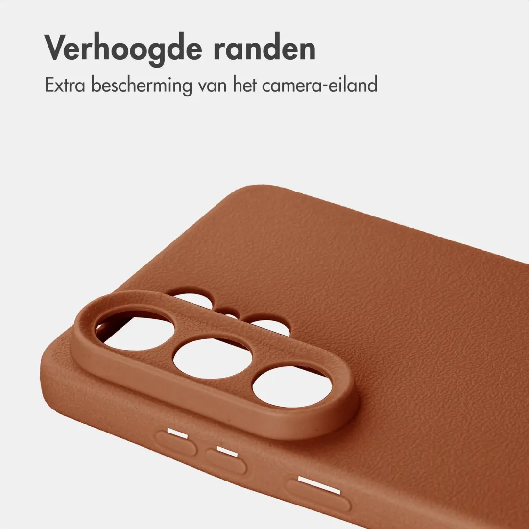 Imoshion Texture Backcover Samsung Galaxy S26 Ultra - Bruin - afbeelding 6 van 6