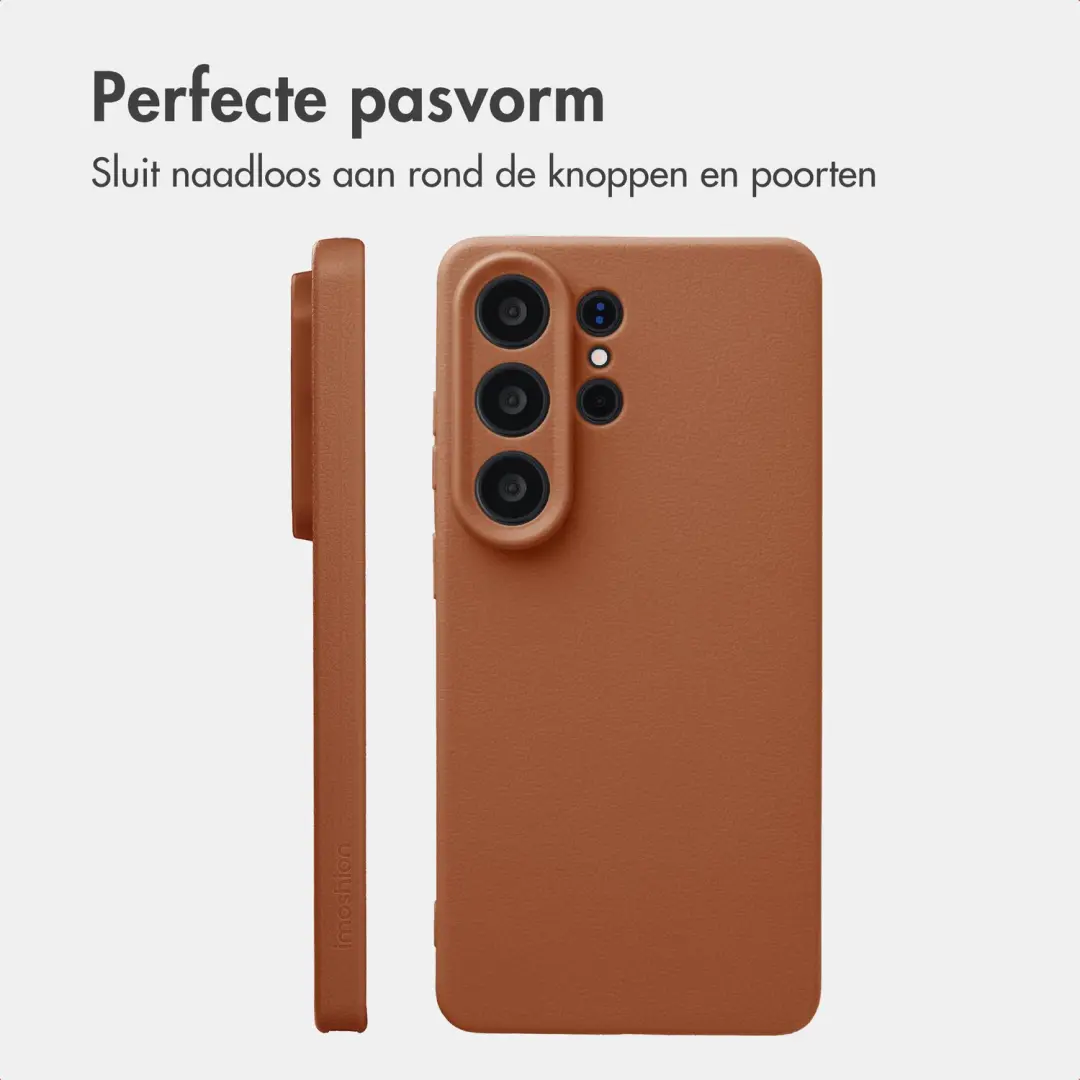 Imoshion Texture Backcover Samsung Galaxy S26 Ultra - Bruin - afbeelding 5 van 6