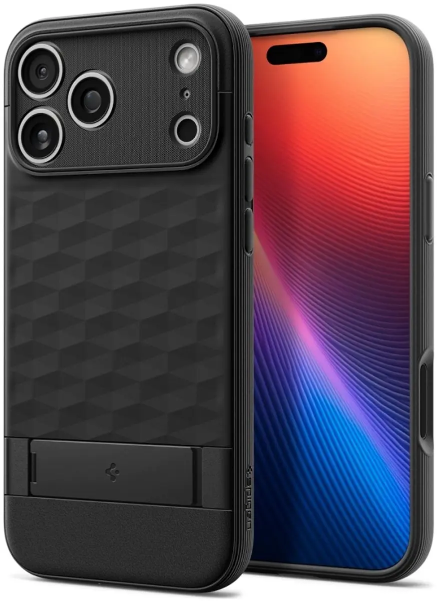 Spigen Parallax MagFit iPhone 17 Pro Max Hoesje - Zwart - afbeelding 2 van 6