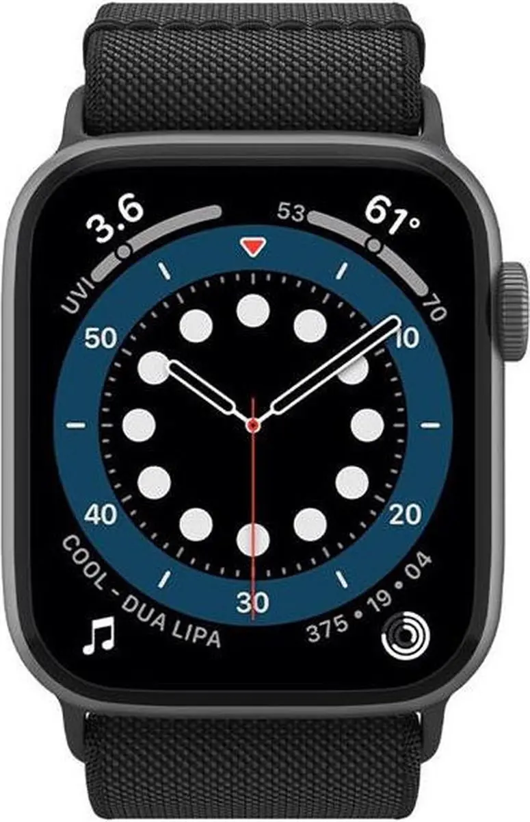 Spigen Fit Lite Band Apple Watch - Zwart - afbeelding 5 van 6