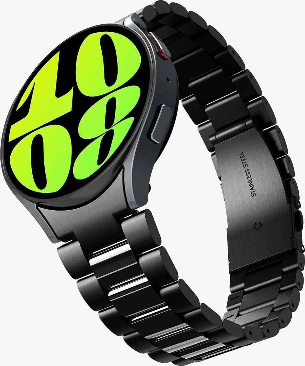 Spigen AMP06499 Horlogeband Samsung Galaxy Watch 6 - Zwart - afbeelding 4 van 6
