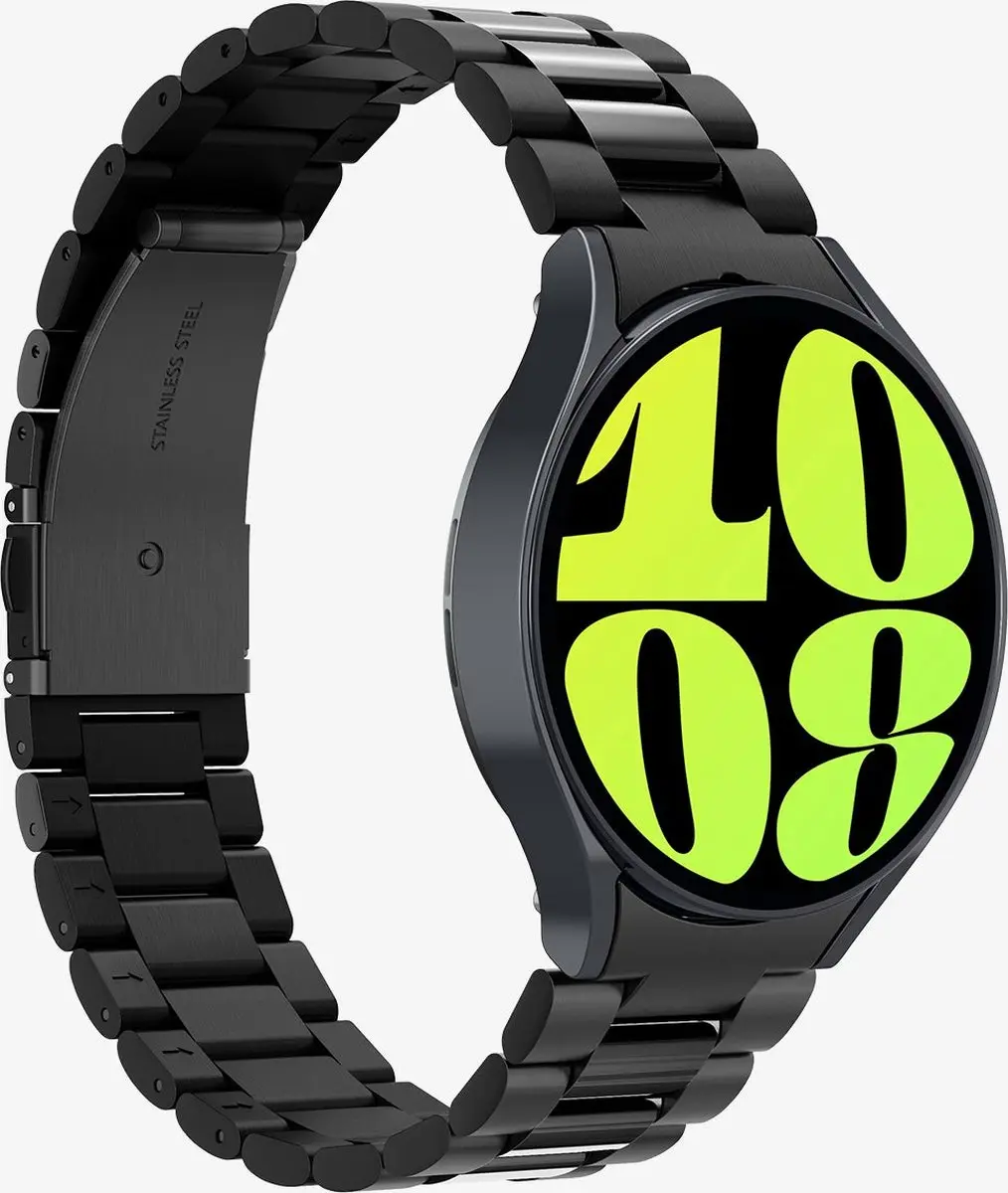 Spigen AMP06499 Horlogeband Samsung Galaxy Watch 6 - Zwart - afbeelding 3 van 6