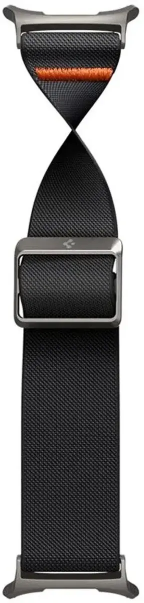 Spigen Lite Fit Bandje - Samsung Galaxy Watch Ultra 2/1 - Zwart - afbeelding 6 van 6