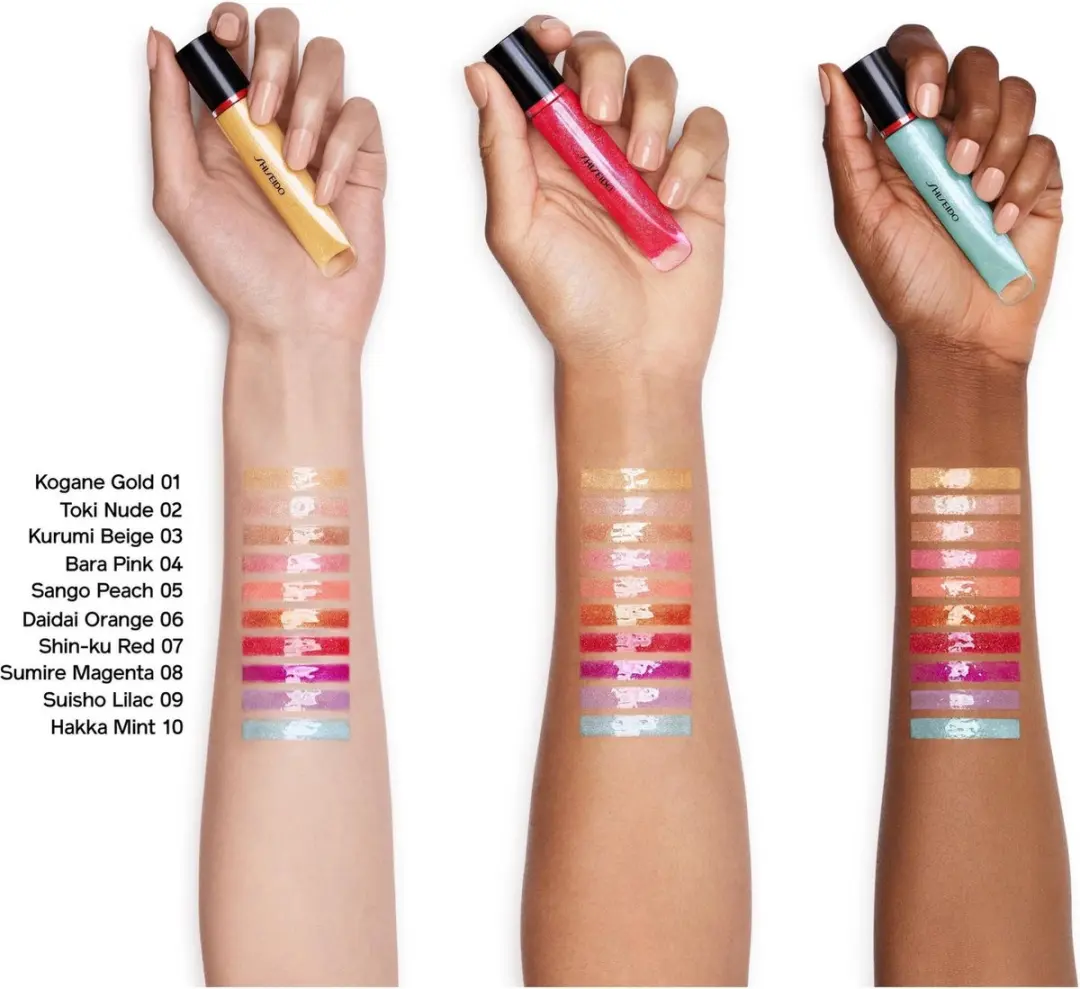 Shiseido Shimmer GelGloss Lipgloss Sumire Magenta 9ml - afbeelding 6 van 6