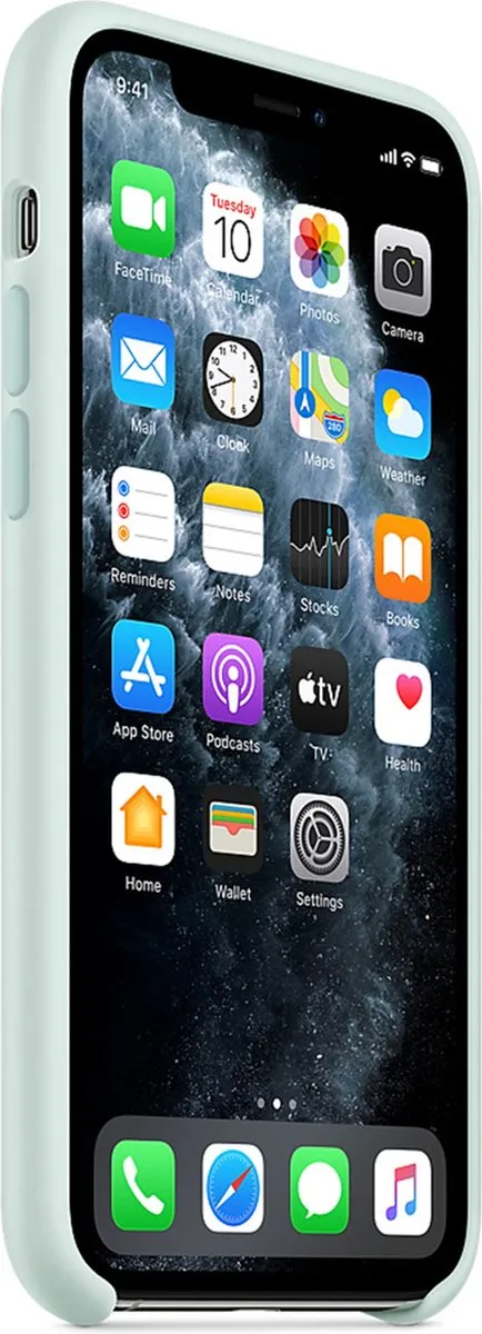 Apple iPhone 11 Pro Siliconen Hoesje Seafoam