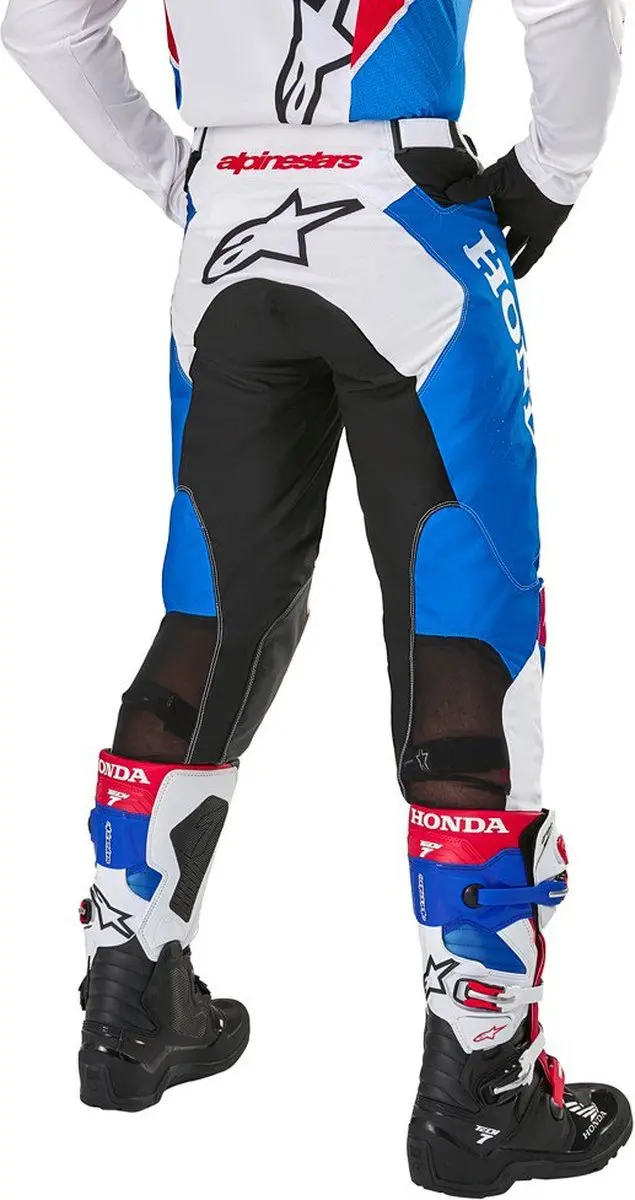 Alpinestars Honda Racer Iconic Broek 36 - Blauw/Wit/Rood - afbeelding 2 van 4