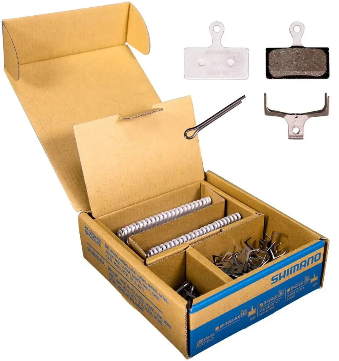Shimano G05A Schijfremblokken - Zilver - 25 Stuks - afbeelding 3 van 6