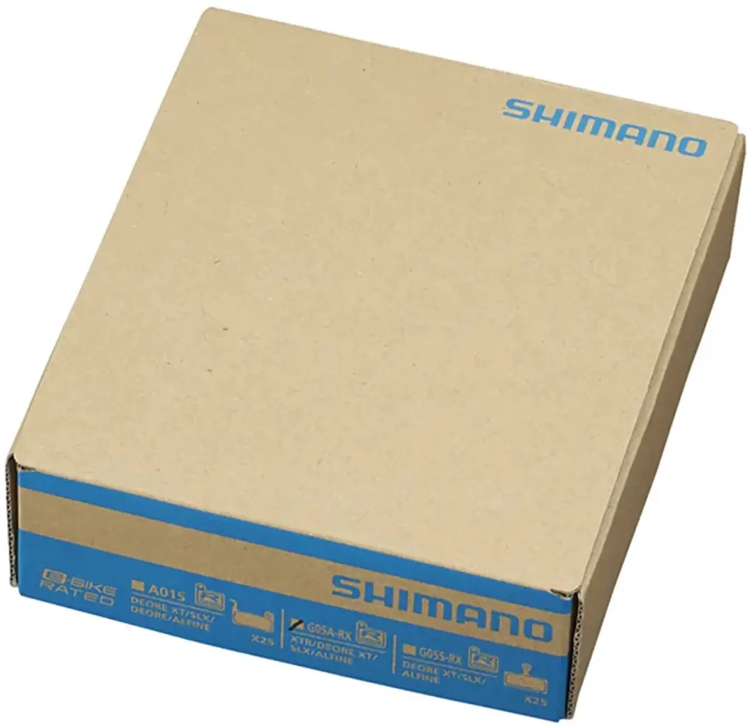 Shimano G05A Schijfremblokken - Zilver - 25 Stuks - afbeelding 4 van 6