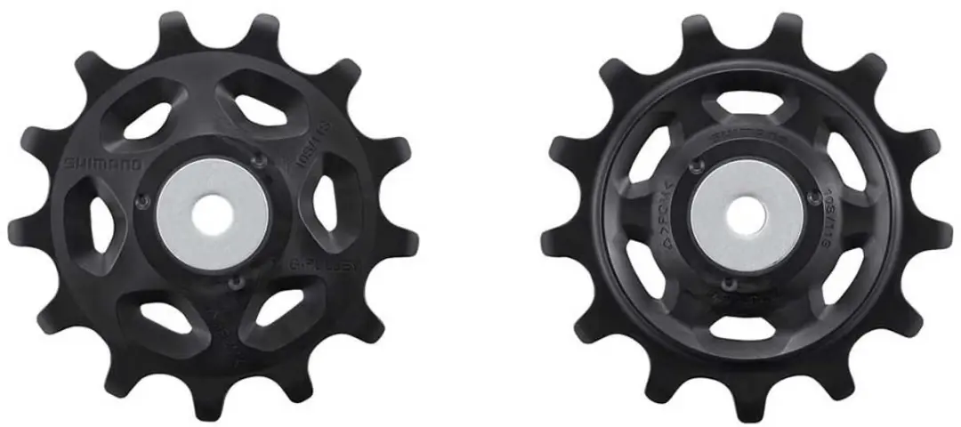 Shimano Deore XT M8130 Linkglide Derailleurwieltjes - Zwart - afbeelding 2 van 2