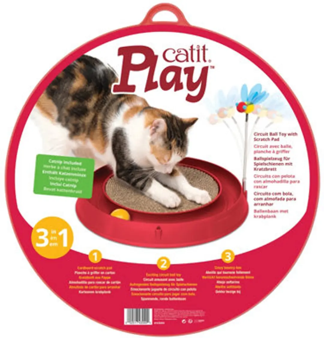 Catit Play-n-Scratch Krabkarton #43000 - 1 Stuk - afbeelding 2 van 5