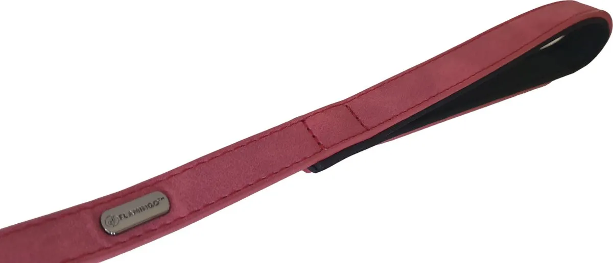 Flamingo Delu Hondenriem - Rood 100cm