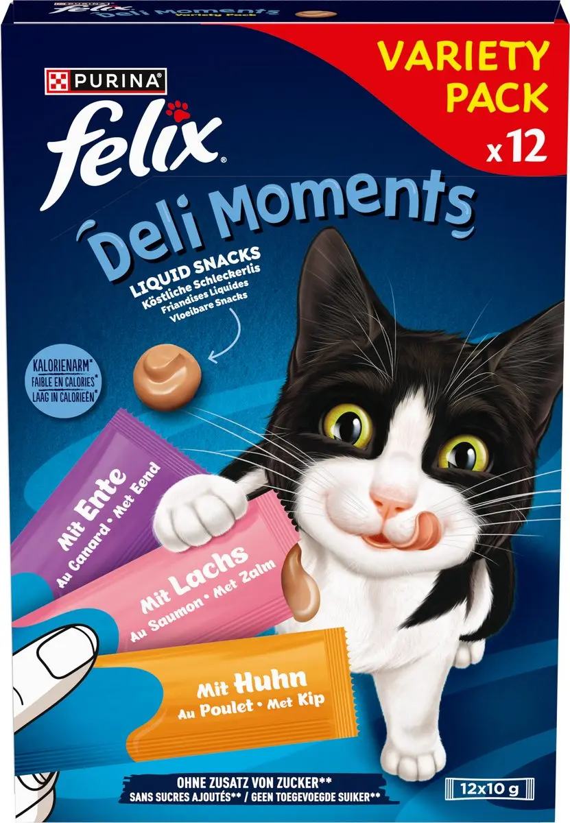 Felix Deli Moments Liquid Snacks Variety Pack - 44x10g - afbeelding 6 van 6